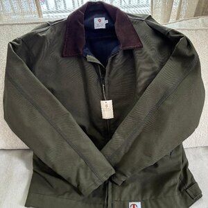 Brand New TYNDALE FR Green Canvas Chore Work Coat Jacket Flame Resistant XL